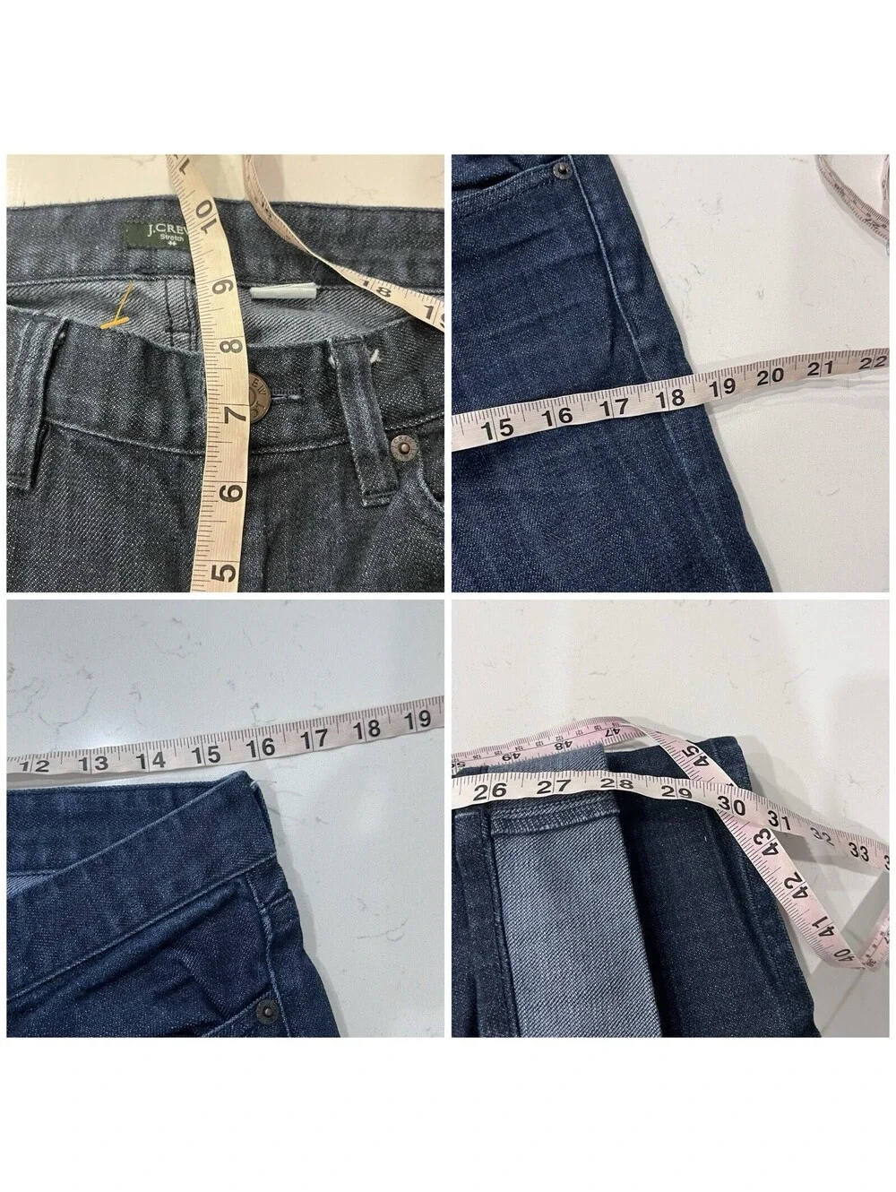 J.Crew Toothpick Low Rise Skinny Jeans Women’s 29 Dark Wash Stretch Denim